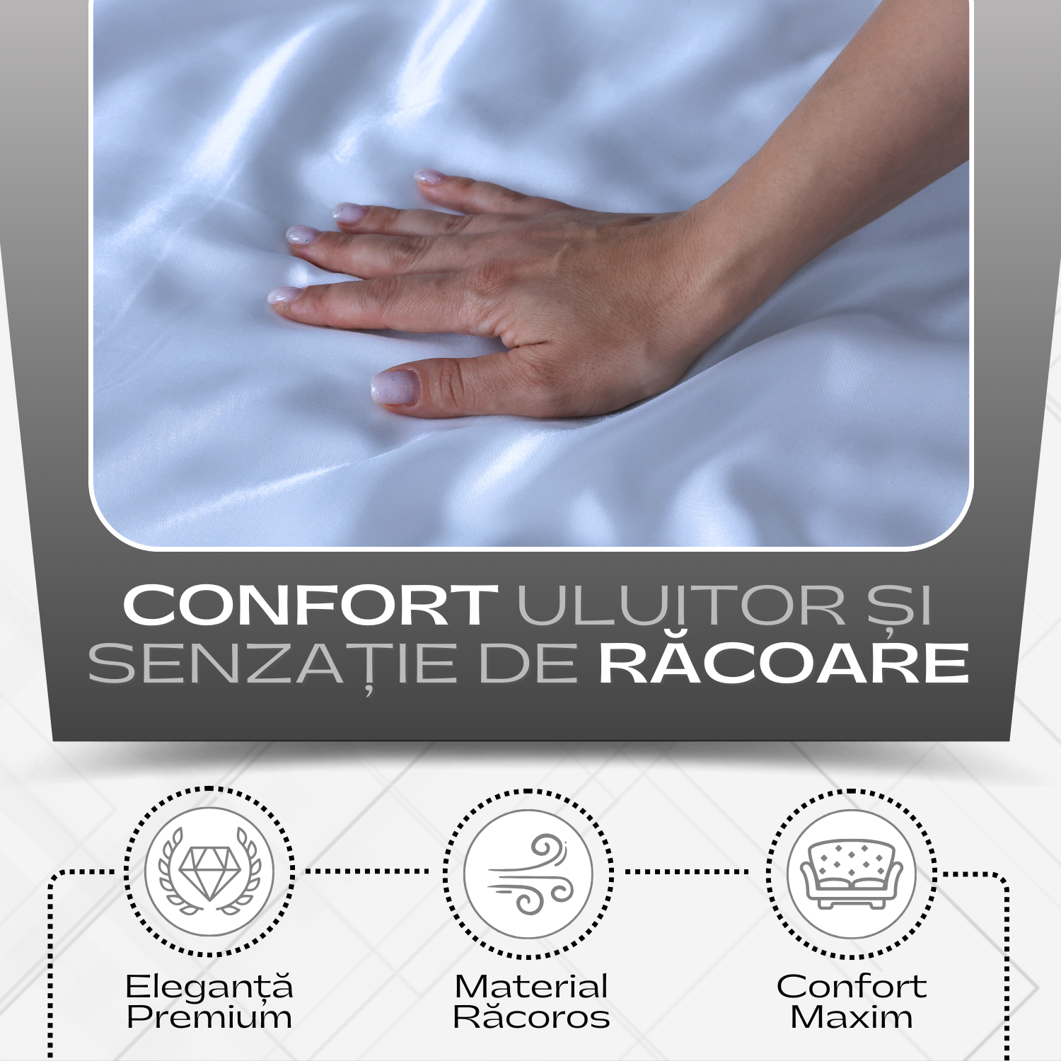 Set de Lenjerie de Pat din Satin – Rasfat si Eleganta pentru Nopti de Vis!