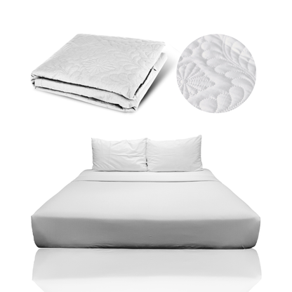 Protecție Impermeabilă pentru Salteaua Bebelușului, Albă