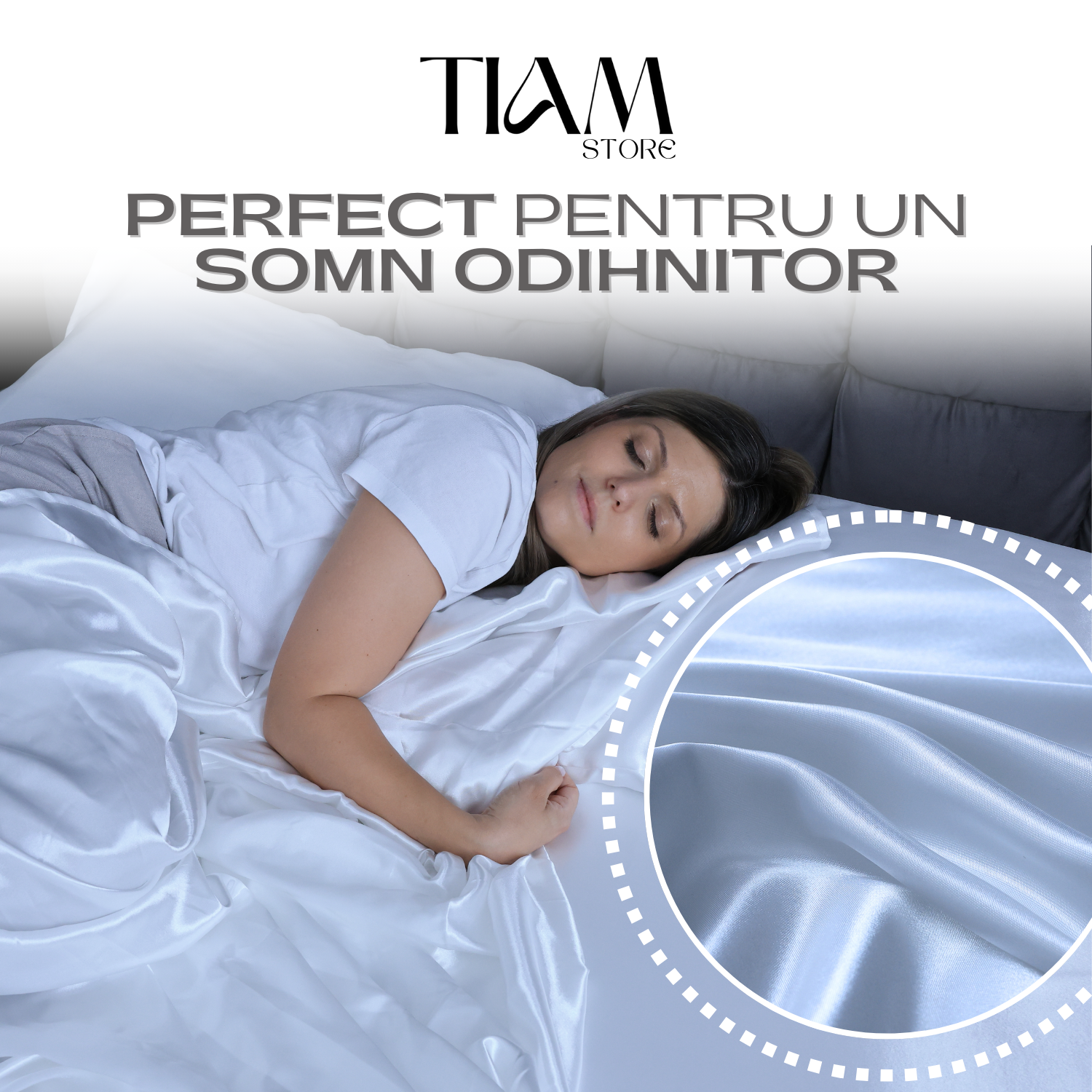 Set de Lenjerie de Pat din Satin – Rasfat si Eleganta pentru Nopti de Vis!